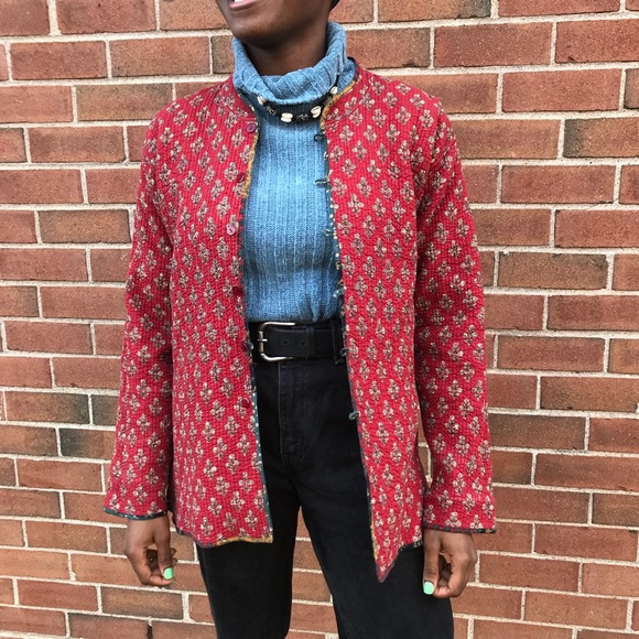 Reversible Floral Jacket - Picture 2 of 5